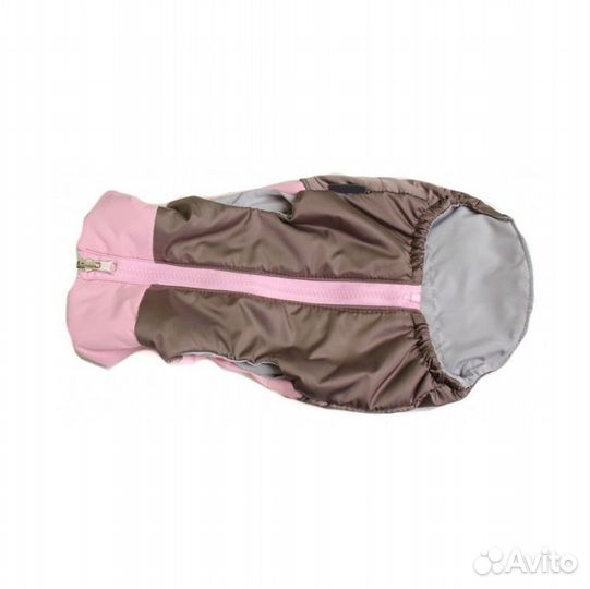 Жилет Pets двухсторонний Сити Коричнево - Розово