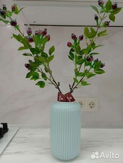 Ветка с ягодами реалистичная