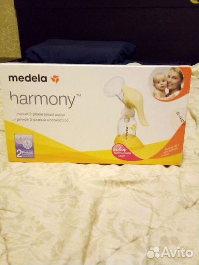 Молокоотсос medela ручной + соска medela