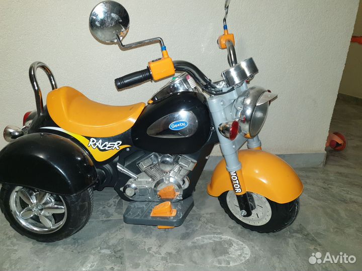 Детский мотоцикл на аккумуляторе бу