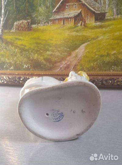 Статуэтка СССР Пастушок с барашком, зхк