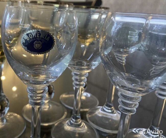 Рюмки Bohemia 5 штук