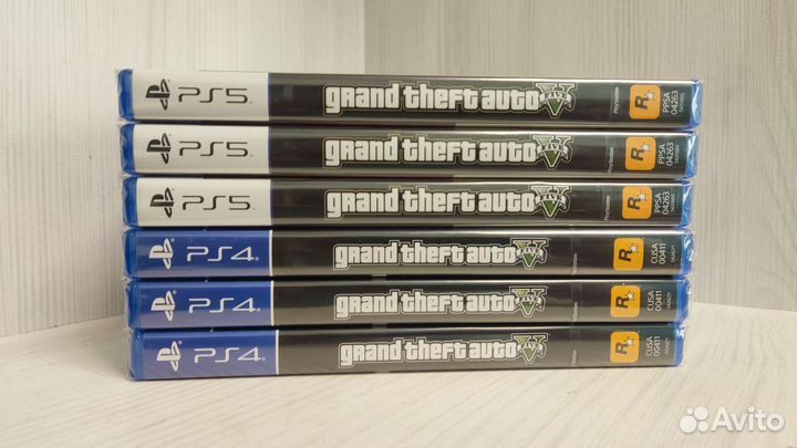 GTA 5 (диски для PS4 и PS5)