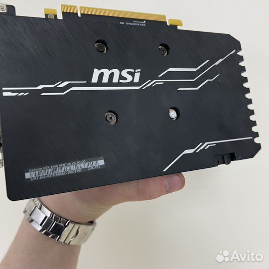 Видеокарта msi GTX 1660 6gb