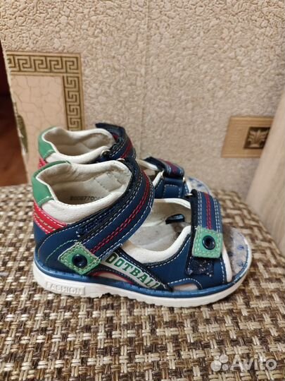 Босоножки Сказка на мальчика, 23 размер