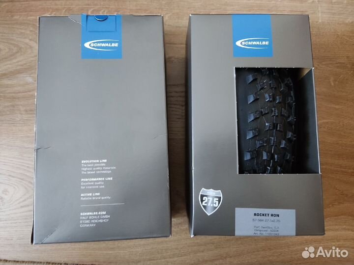Покрышки мтб schwalbe Rocket Ron 27.5x2,25