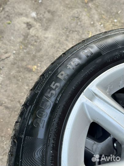 Колеса Audi 205/55R16 Continental 4шт