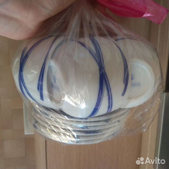 Кофейный сервиз новый Luminarc 6 персон