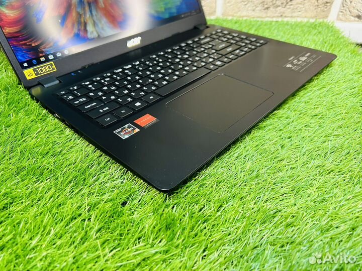 Быстрый Acer IPS Full HD Ryzen 3/Ram 16GB/SSD+HDD