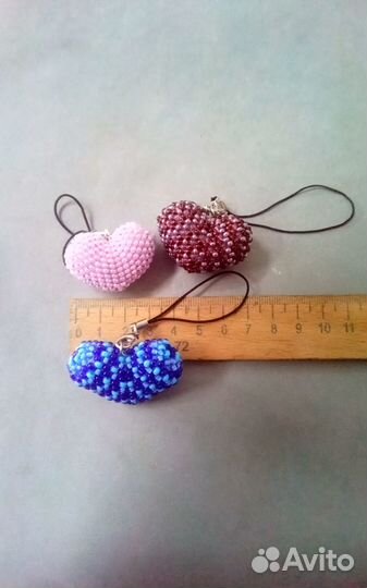 Брелки сердечки