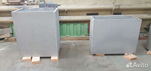 Кашпо из бетона