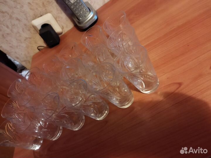 Рюмки и стопки хрусталь