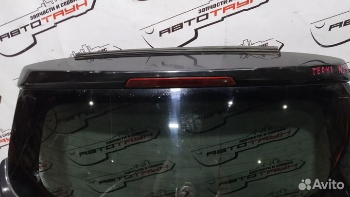 Дверь задняя nissan dualis qashqai J10 J10E KJ10 KNJ10 NJ10 K010MJD9MA черный, Z11 TE043