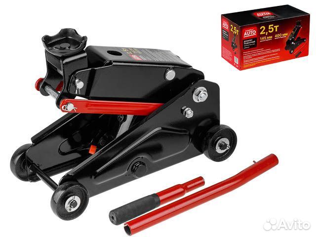 Подкатной домкрат StarTul 2,5т h145-400мм