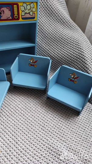 Мебель для кукол СССР деревянная