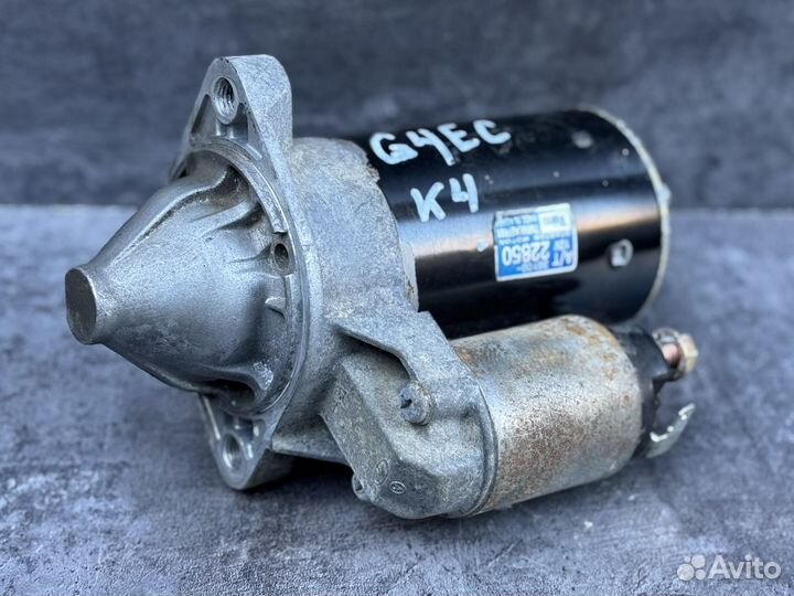 Стартер hyundai Accent, Elantra, Gerz G4EC