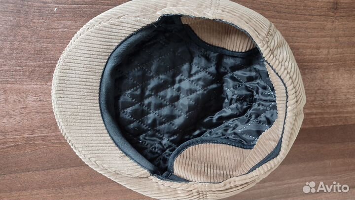 Мужская кепка демисезонная вельвет новая