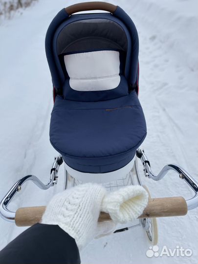 Коляска люлька для новорожденных бу