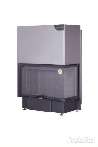 Топка каминная Экокамин дельта 1000 RB два стекла