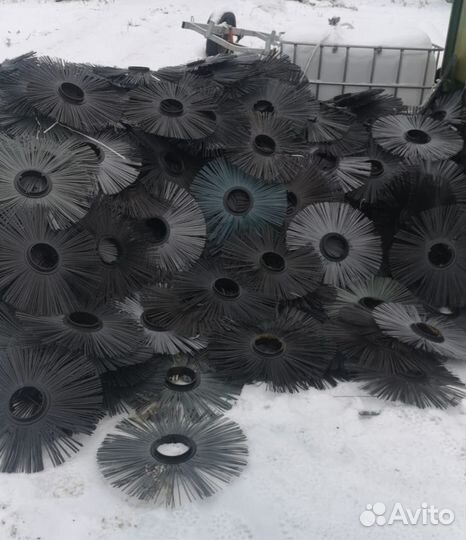 Щеточный диск 120х550, щётка дисковая