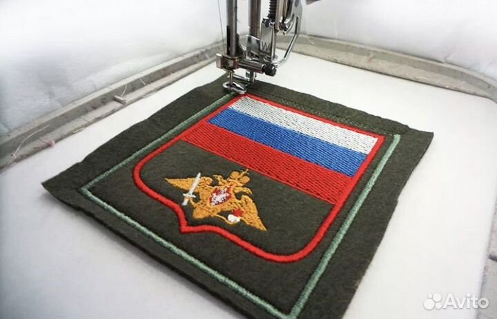 Вышивка шевронов на заказ