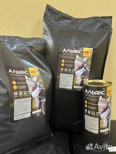 Альянс сухой корм для кошек стерилизованных 5 кг