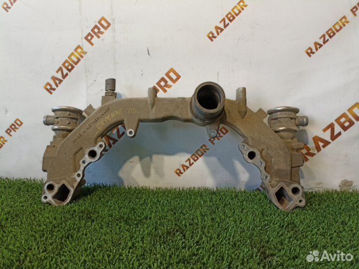 Фланец охлаждающей жидкости Porsche Cayenne 955