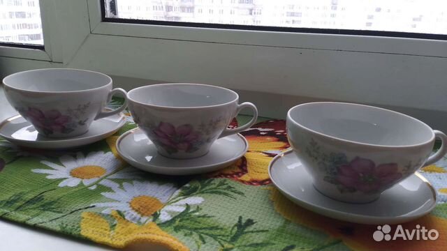 Чашка с блюдцем