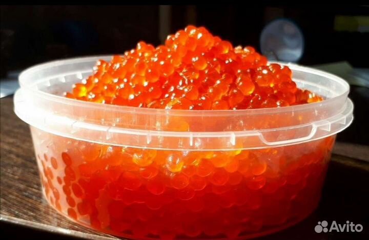 Икра Кеты, Горбуши, Нерки и Кижуча из Охотска