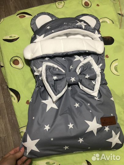 Конверт на выписку зимний