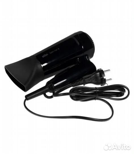 Фен Braun HD350, 1600 Вт, черный