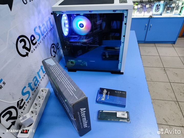 Игровой пк (8ядер\16DDR4SSD512\RX570 8gb)