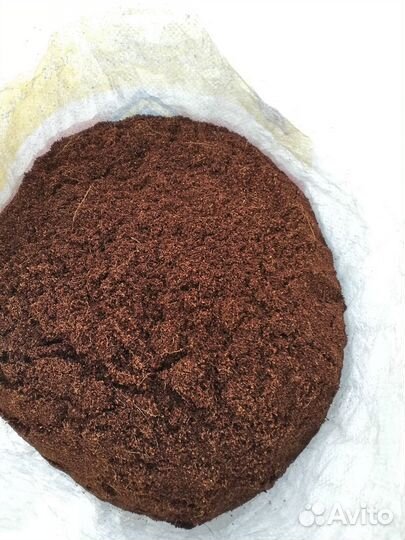 Кокосовый субстрат мелкой фракции, промытый