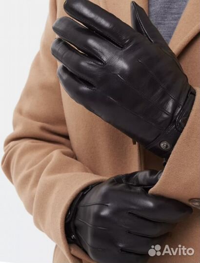 Мужские кожаные перчатки Farella