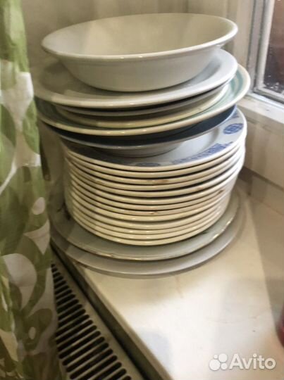 Тарелки СССР разные25 шт