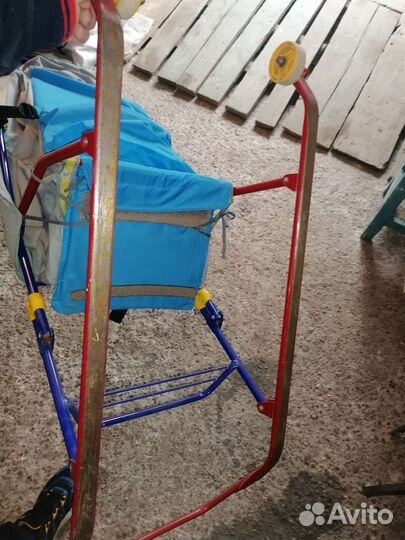 Коляска санки