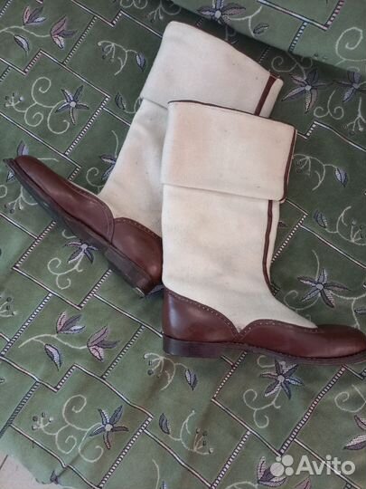 Сапоги бурки генеральские