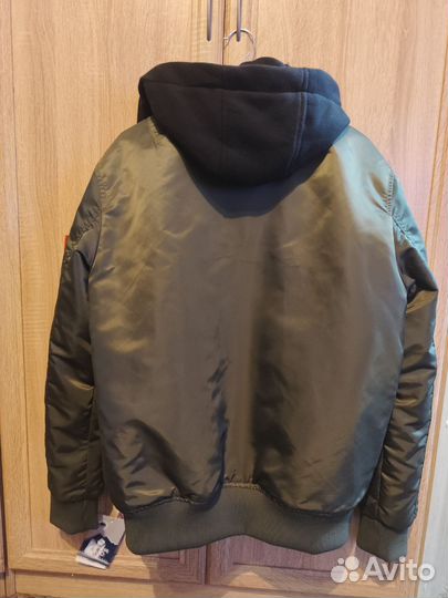 Бомбер мужской утепленный