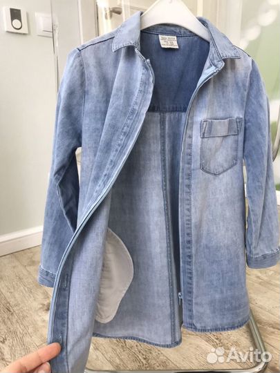 Джинсовое платье/туника Zara