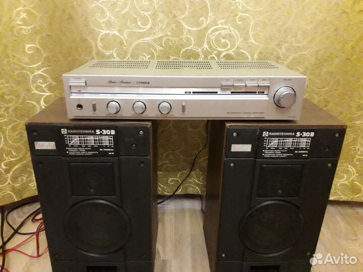 Усилитель fIsher + колонки
