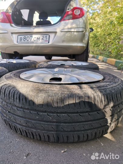 Колеса r15 летние 4 100