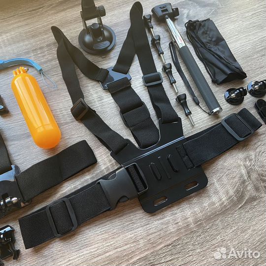 Набор аксессуаров 19 в 1 для экшн камеры GoPro