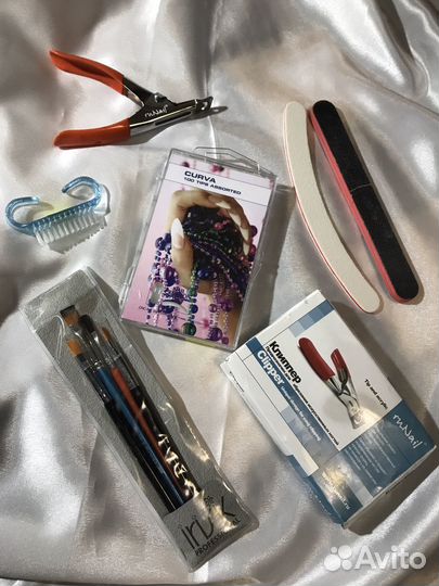 Лампа для сушки ногтей + клиппер+ ногти и кисти