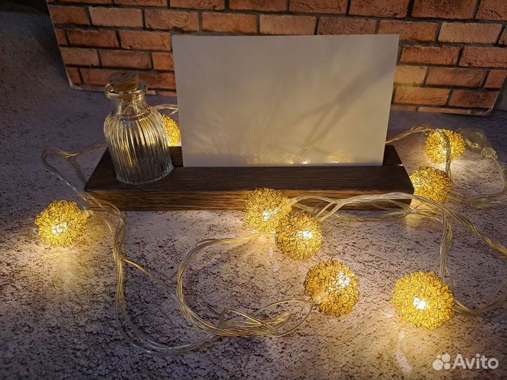 Новая фоторамка подарок натуральное дерево