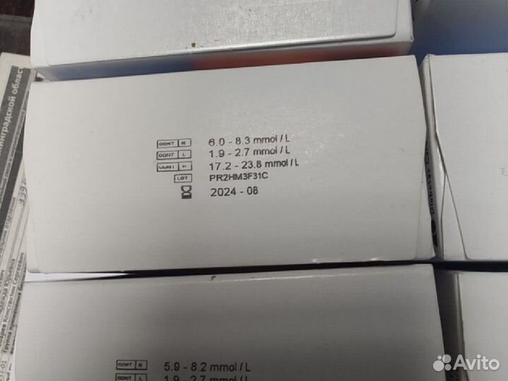 Тест полоски для глюкометра