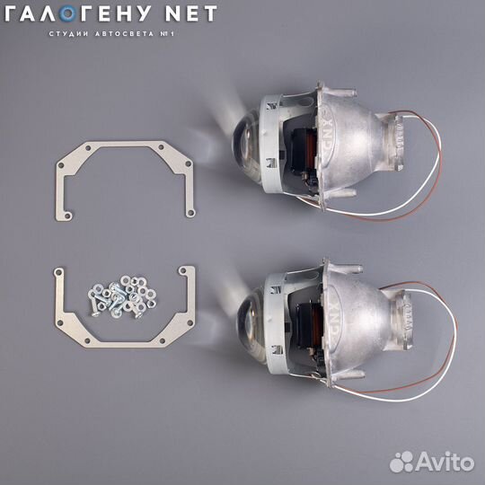 Линзы Hella 3R Crystal для фар Mitsubishi Pajero S