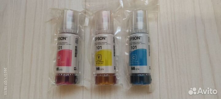 Чернила Epson 101 оригинал