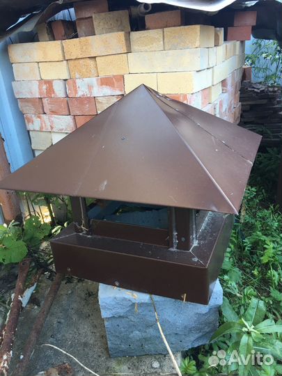 Колпак и кожух на печную трубу