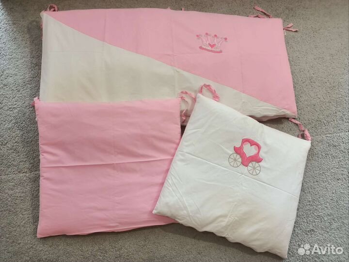 Бортики в детскую кроватку бу