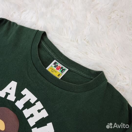 Лонгслив Bape A Bathing Ape Logo Оригинал